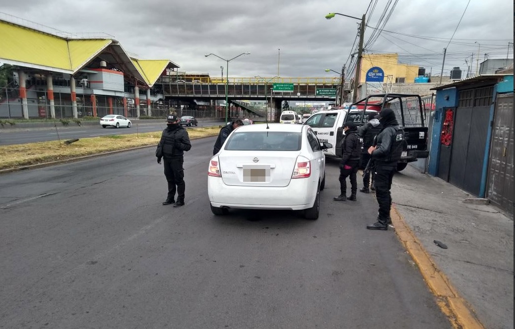 Caen nueve por robo de vehículos en Ecatepec