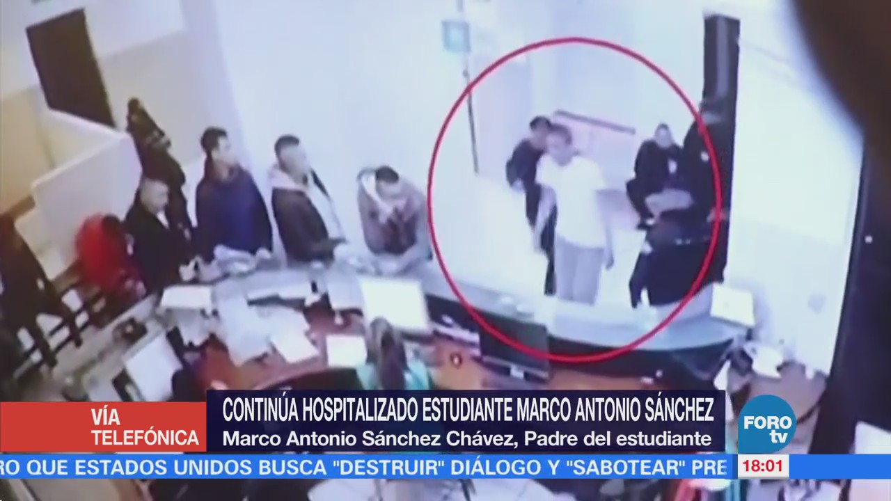 Padre de Marco Antonio Sánchez no cree en los policías que lo detuvieron