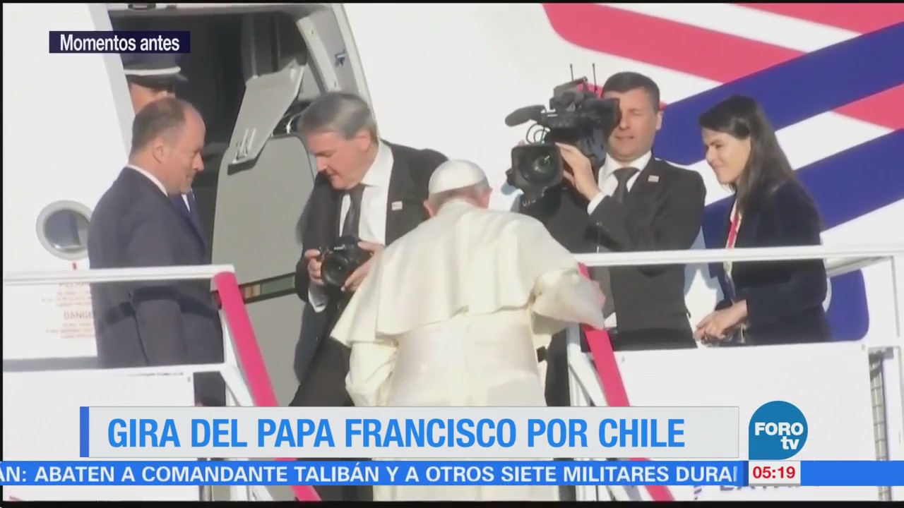 Papa Francisco emprende viaje a Perú, desde Chile