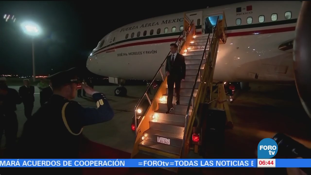 Peña Nieto realiza visita oficial a Paraguay