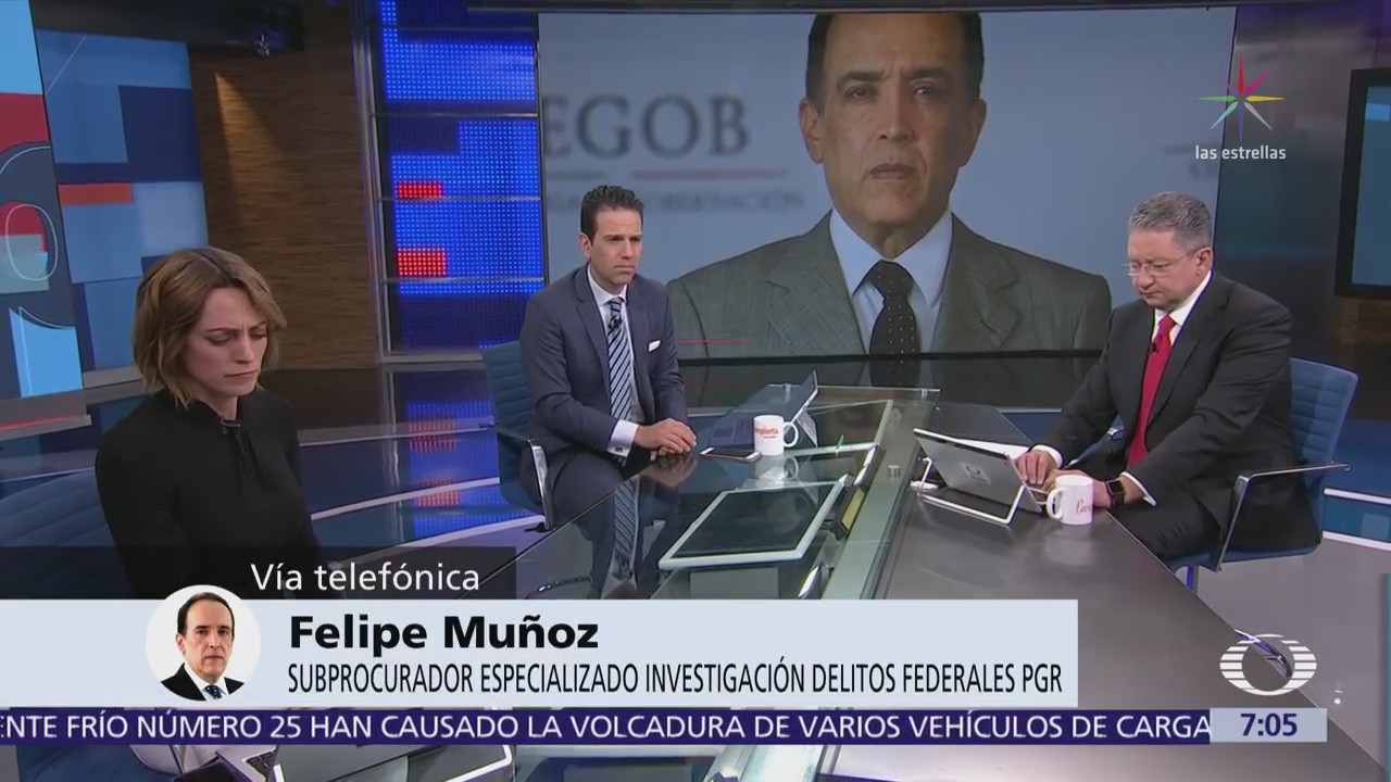PGR es imparcial en caso Alejandro Gutiérrez, afirma el subprocurador Felipe Muñoz