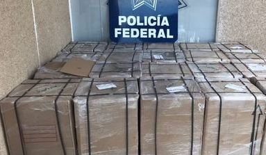 Policía Federal asegura 400 mil cigarrillos ilegales en Sinaloa