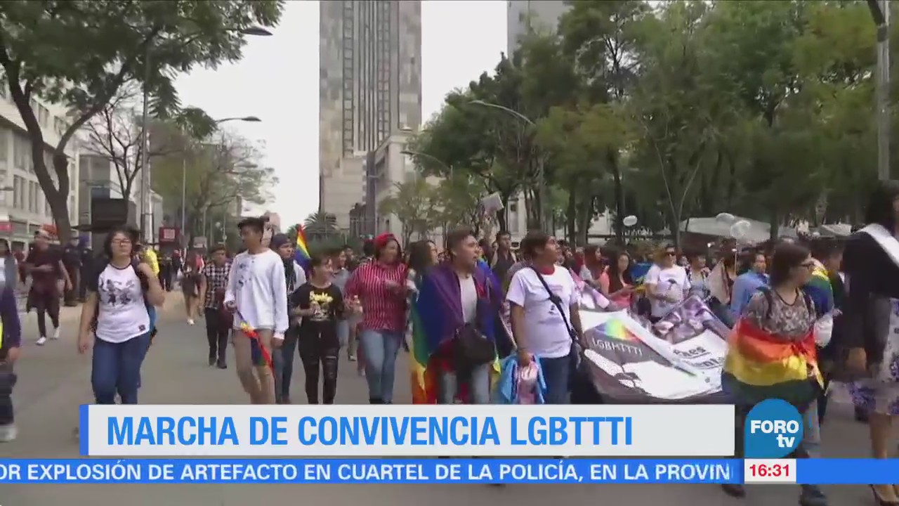 Realizan marcha por el orgullo gay en la CDMX