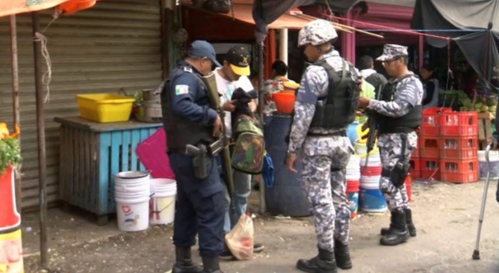Refuerzan vigilancia en inmediaciones de mercados en Veracruz