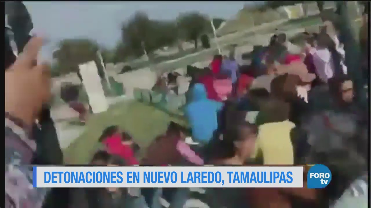 Reportan detonaciones cercanas a evento de alcalde en Nuevo Laredo, Tamaulipas