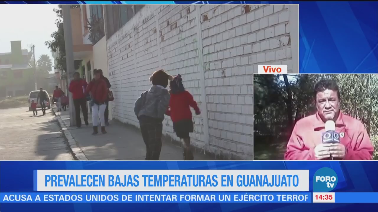Reportan Heladas Guanajuato Bajas Temperaturas