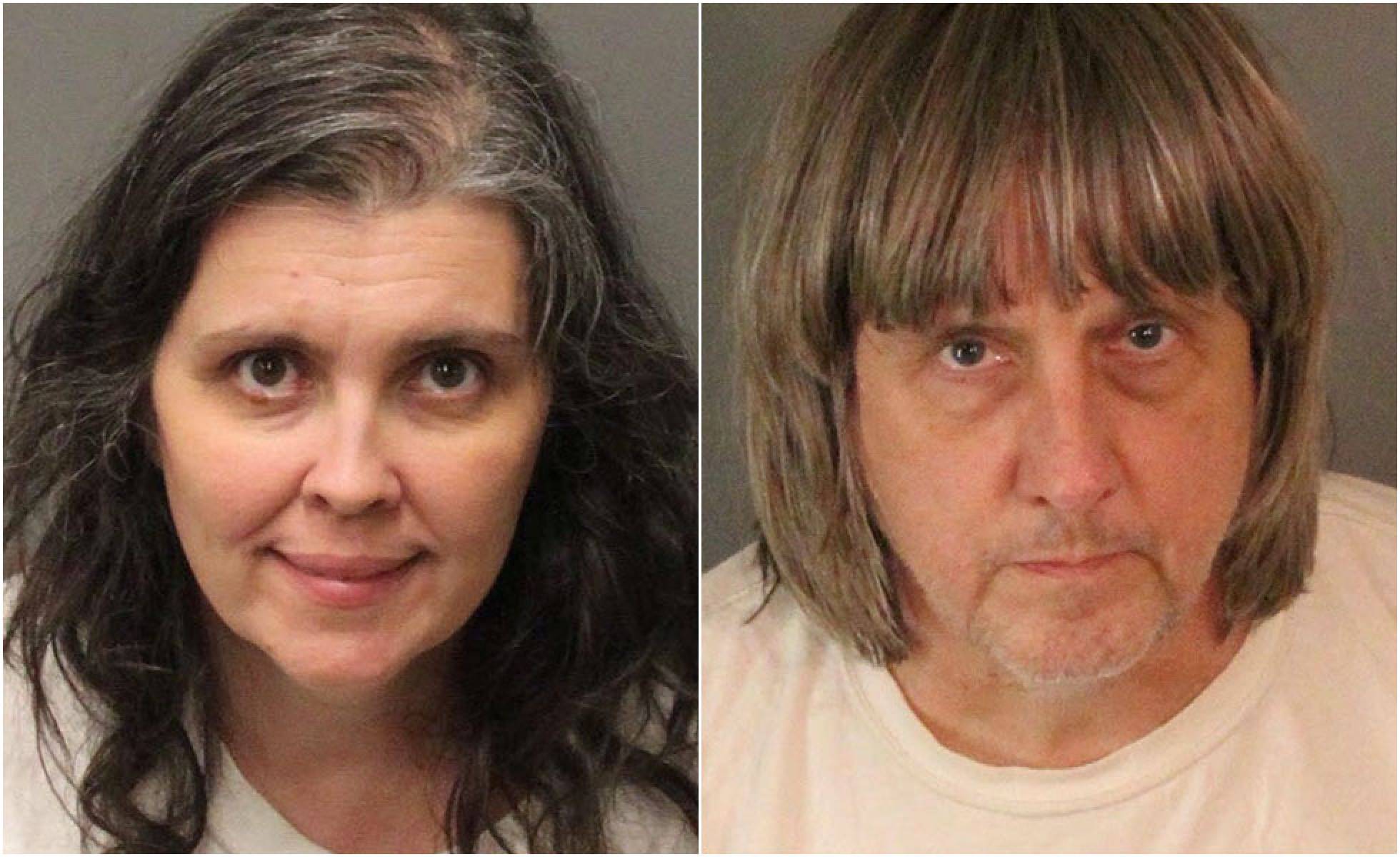 Foto: Louise Anna Turpin y David Allen Turpin fueron arrestados por la Policía de California