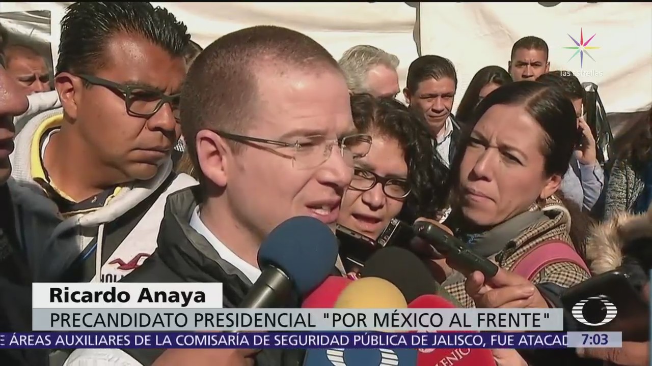 Ricardo Anaya afirma que Meade y López Obrador no tienen votos