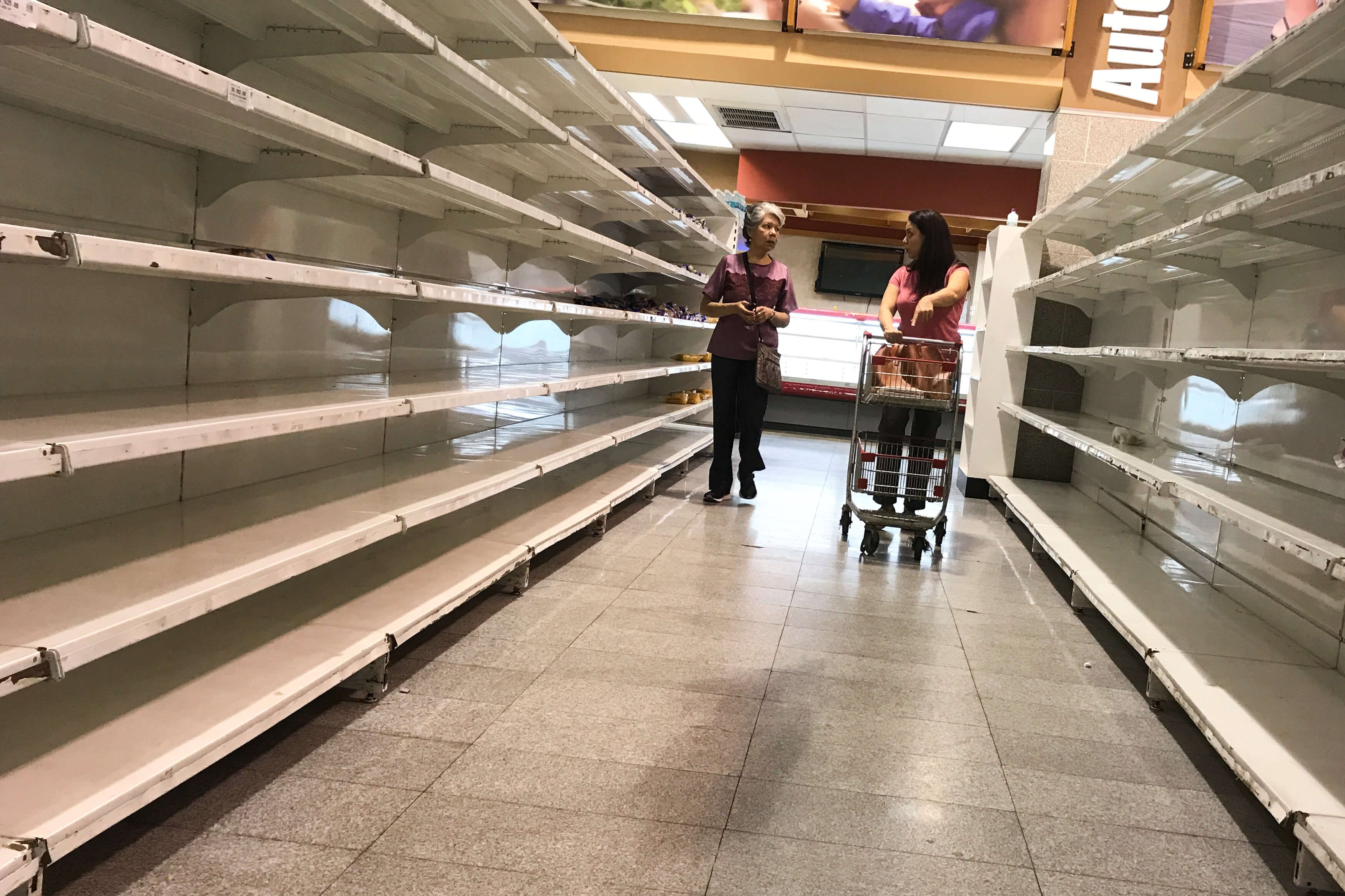 Persisten saqueos comercios falta alimentos Venezuela