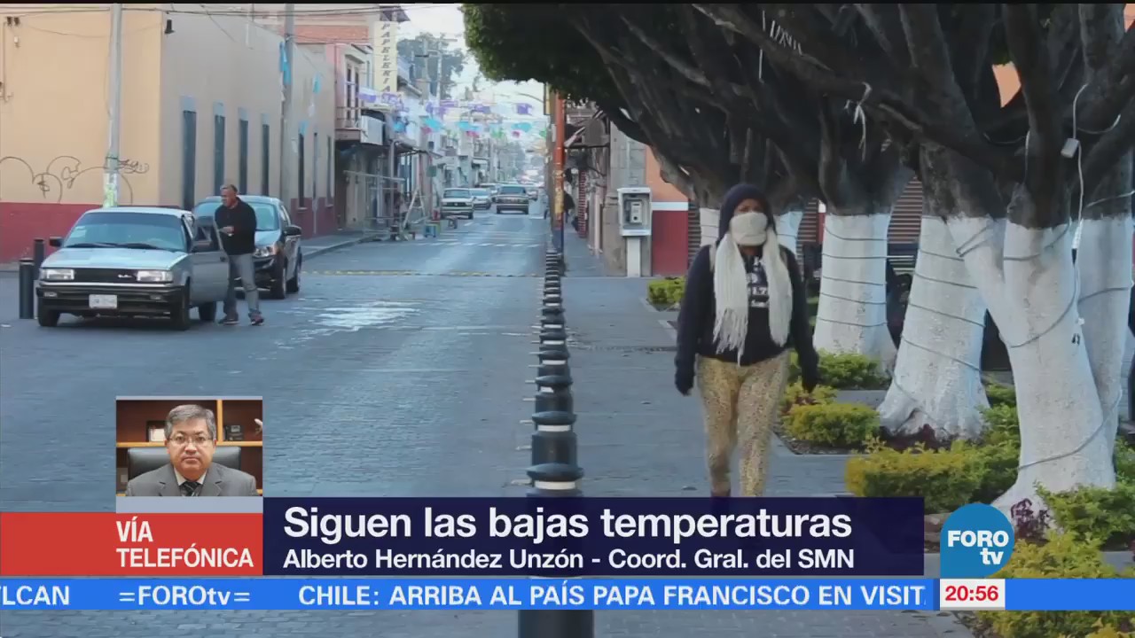 Seguirá el frío en México; extreme precauciones