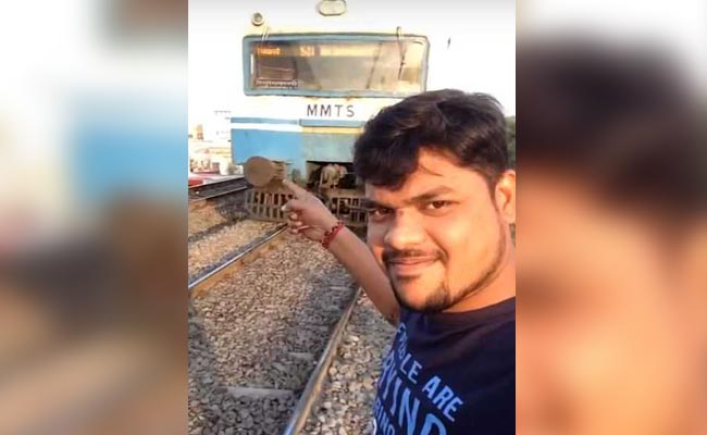 Sujeto es arrollado por un tren tras intentar tomarse selfie