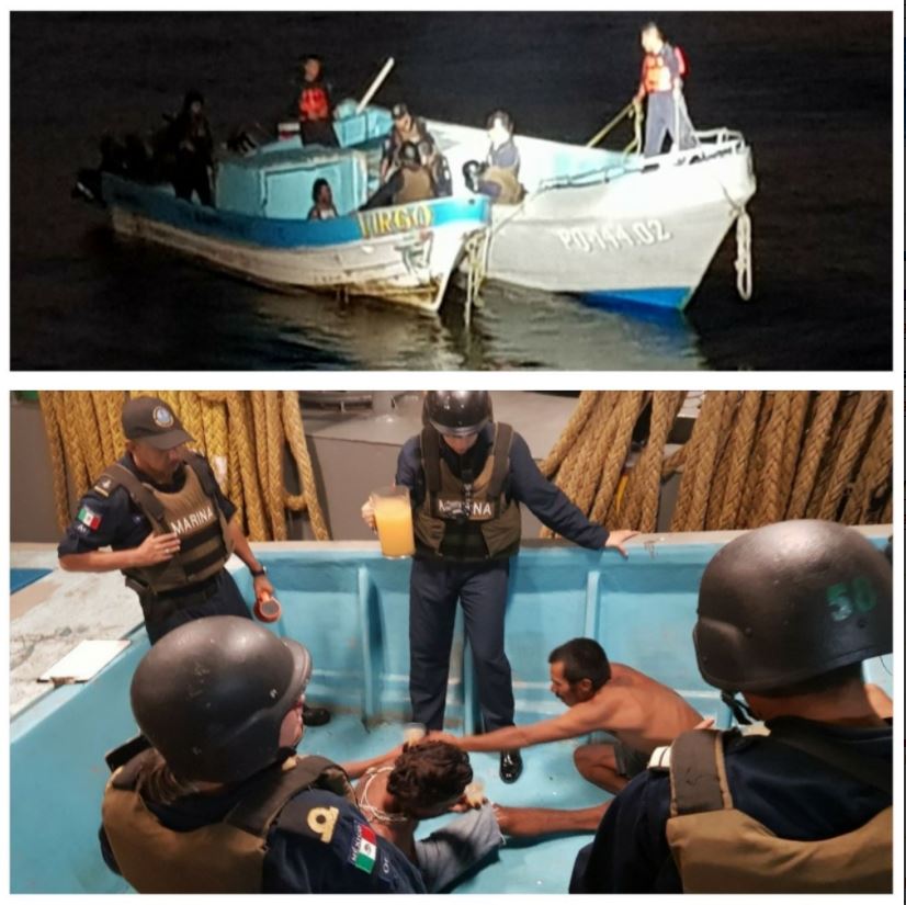 marina rescata en acapulco, guerrero, a pescadores desaparecidos en oaxaca