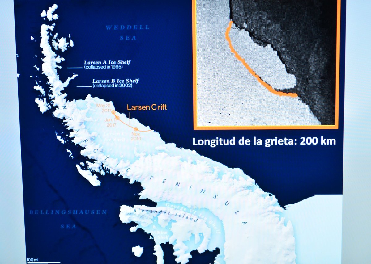 Deshielo de iceberg desprendido de la Antártida sería una catástrofe, dice la UNAM