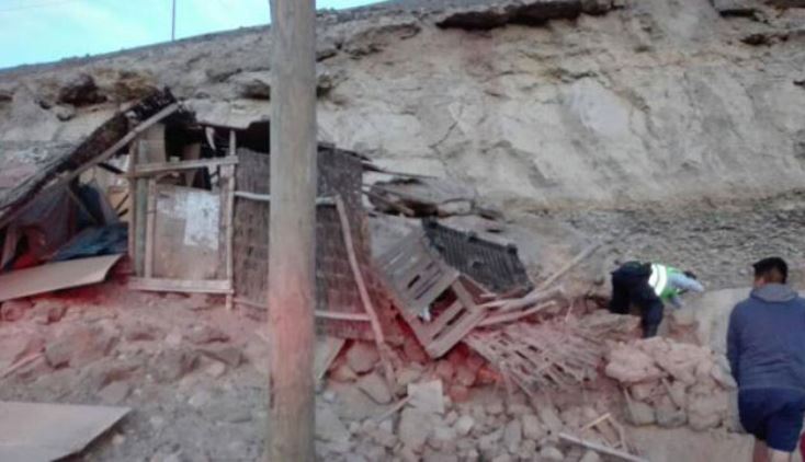 Sismo de magnitud 6.8 deja al menos dos muertos y 65 heridos en Perú