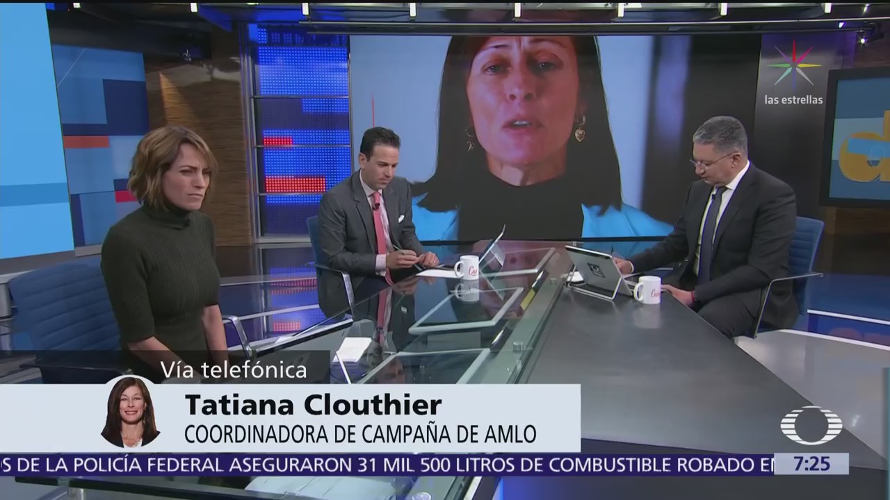Tatiana Clouthier habla del equipo de López Obrador