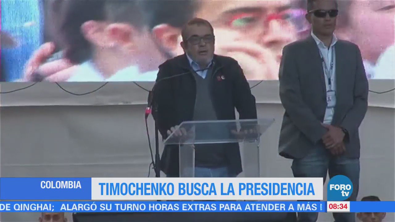 Timochenko busca la presidencia de Colombia