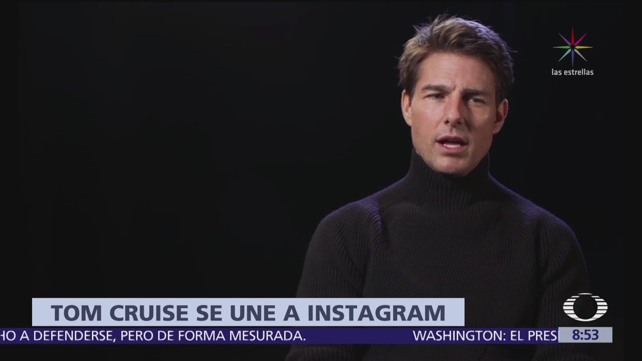 Tom Cruise estrena cuenta en Instagram