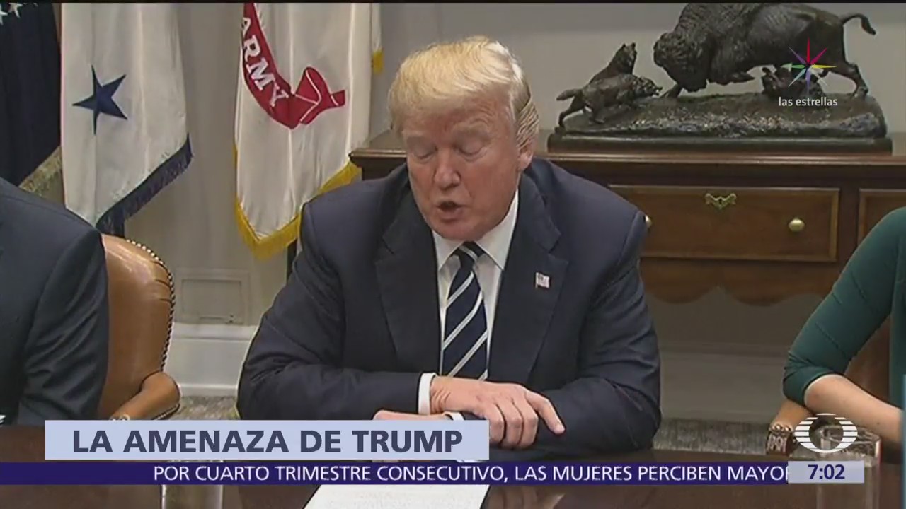 Trump reitera que el muro será pagado, directa o indirectamente, por México
