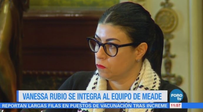 Vanessa Rubio deja su puesto en la subsecretaria de Hacienda