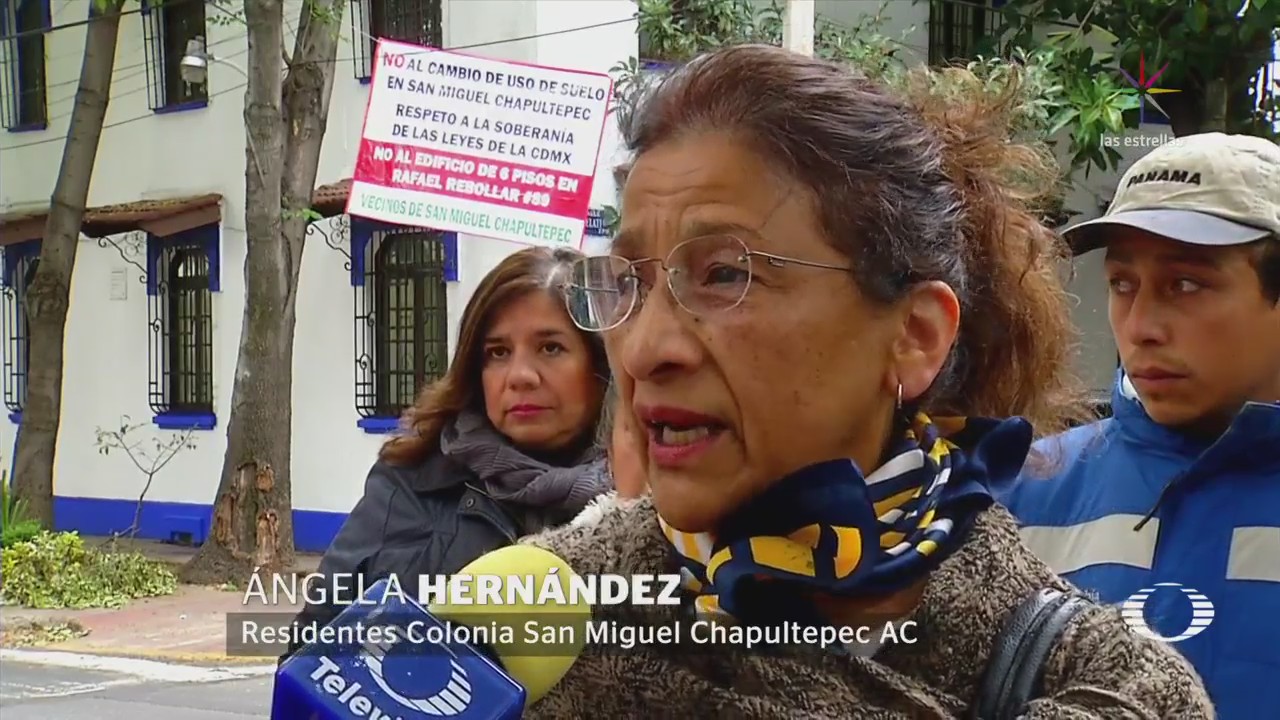 Vecinos Permitirán Construcción Edificio Irregular Miguel Hidalgo