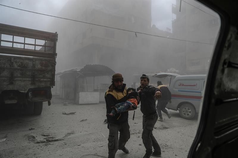 explosiones rompen pausa humanitaria guta oriental confirma onu