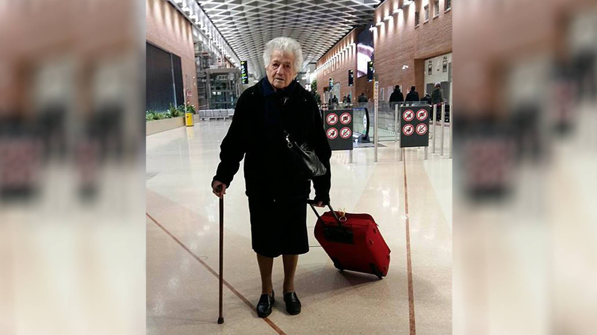 Abuela de 93 años viajó a Kenia como voluntaria en un orfanato