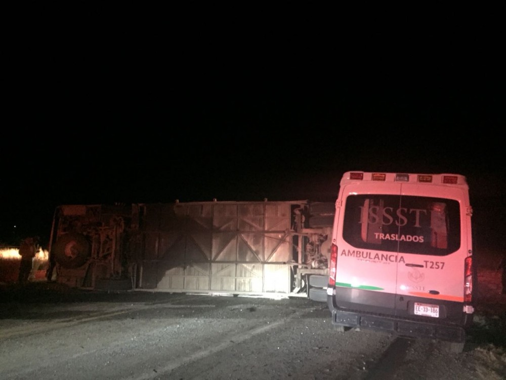 Accidente en la carretera Chihuahua-Parral deja dos muertos