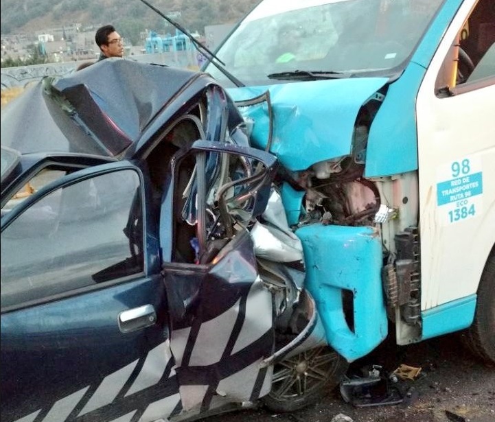 dos muertos deja un accidente en la autopista mexico puebla