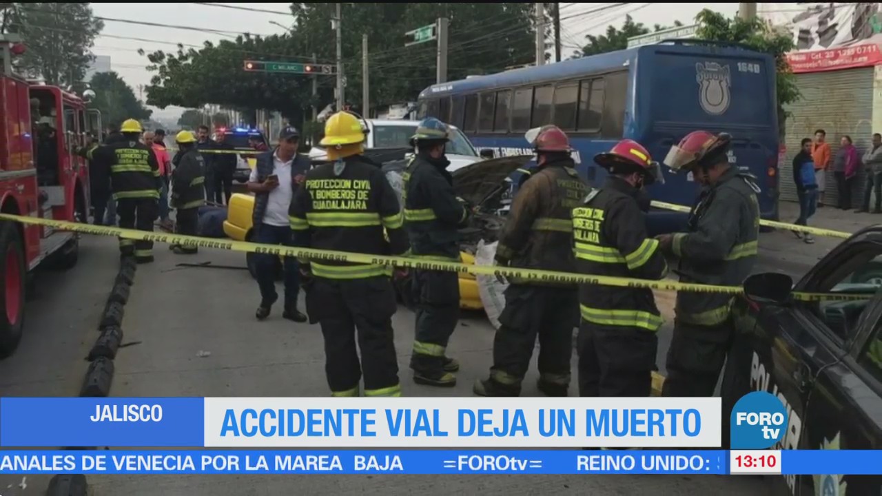 Accidente Vial Deja Muerto Jalisco