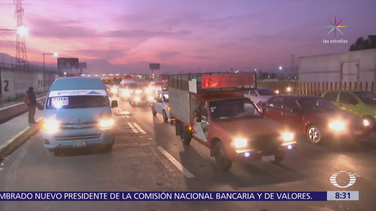 Accidentes en autopistas del Valle de México dejan un muerto