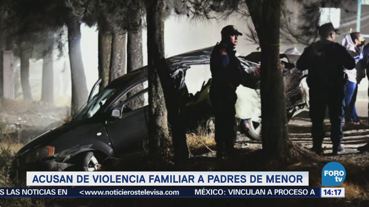 Acusan de violencia familiar a padres de menor por accidente en Tláhuac