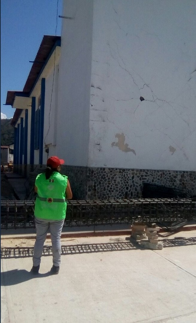 INAH detecta daños en diez monumentos históricos de Oaxaca tras sismo
