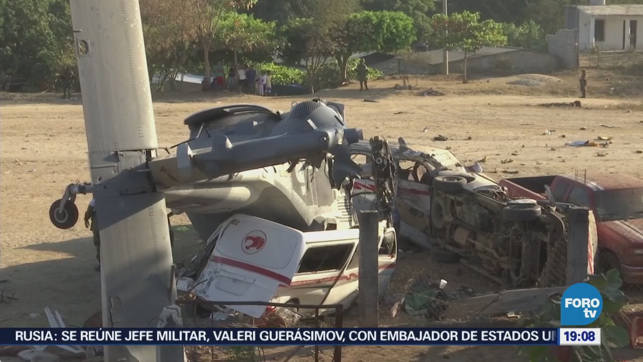 Navarrete Prida Lamenta Accidente Helicóptero Oaxaca