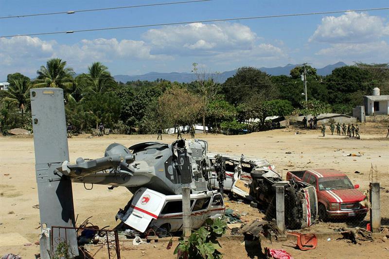 A un mes del helicopterazo en Jamiltepec, cinco personas continúan hospitalizadas