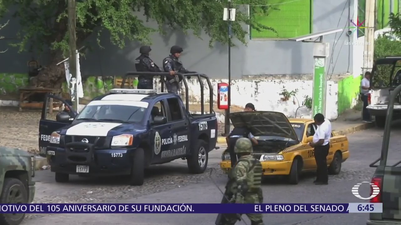 Asesinan a 3 personas en la colonia Ruffo Figueroa de Acapulco