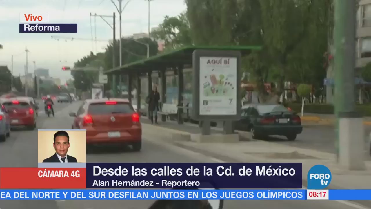 Automovilistas Respetan Carril Línea 7 Metrobús Cdmx