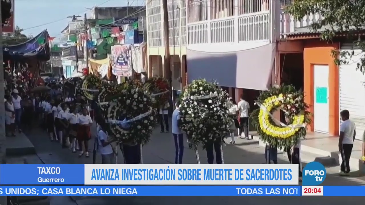 Avanza investigación sobre muerte de sacerdotes en Guerrero