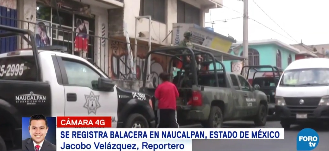 Balacera en Naucalpan, Edomex, deja tres muertos y dos heridos