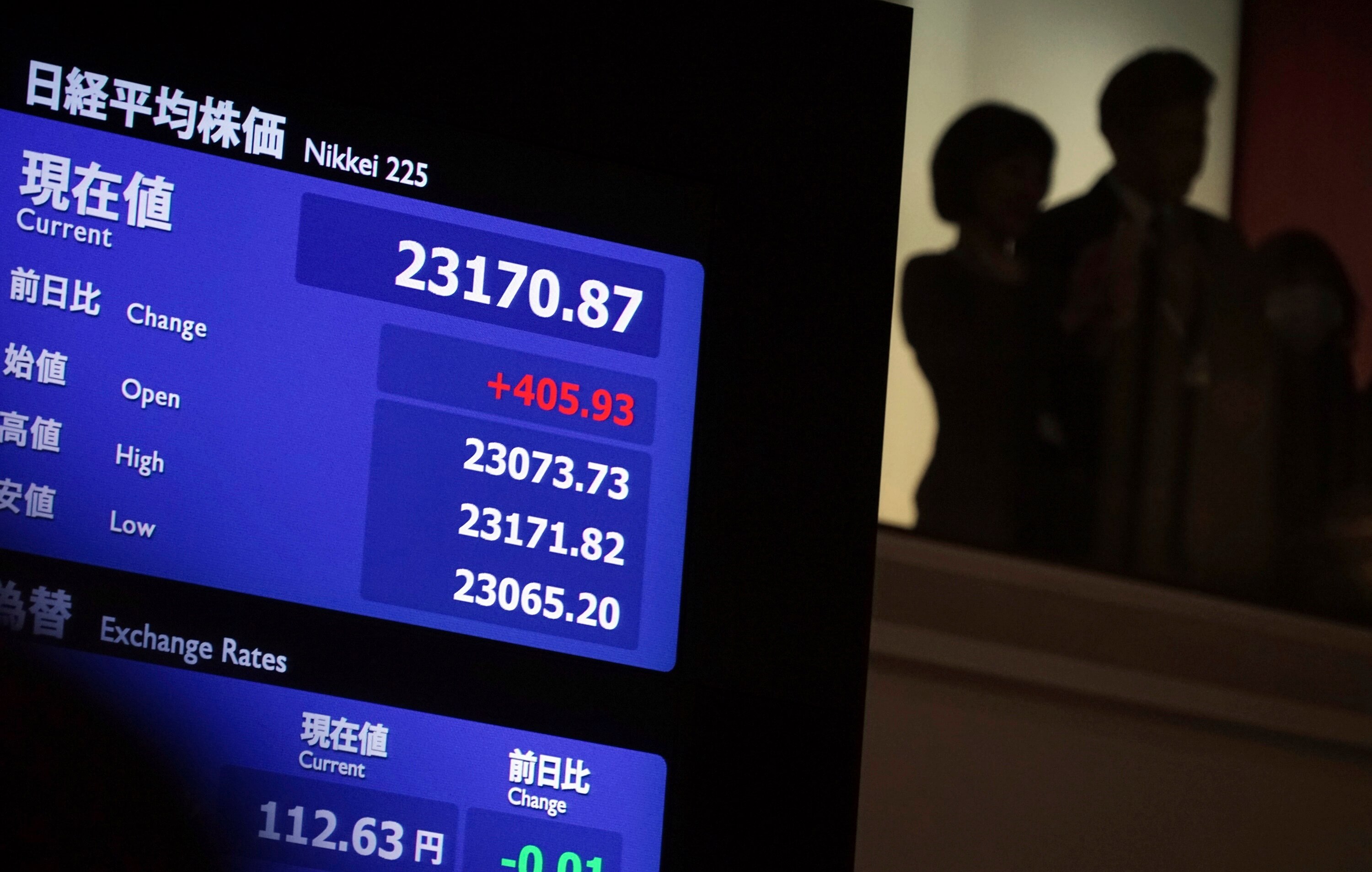 Bolsa de Tokio cierra al alza ante la debilidad del yen