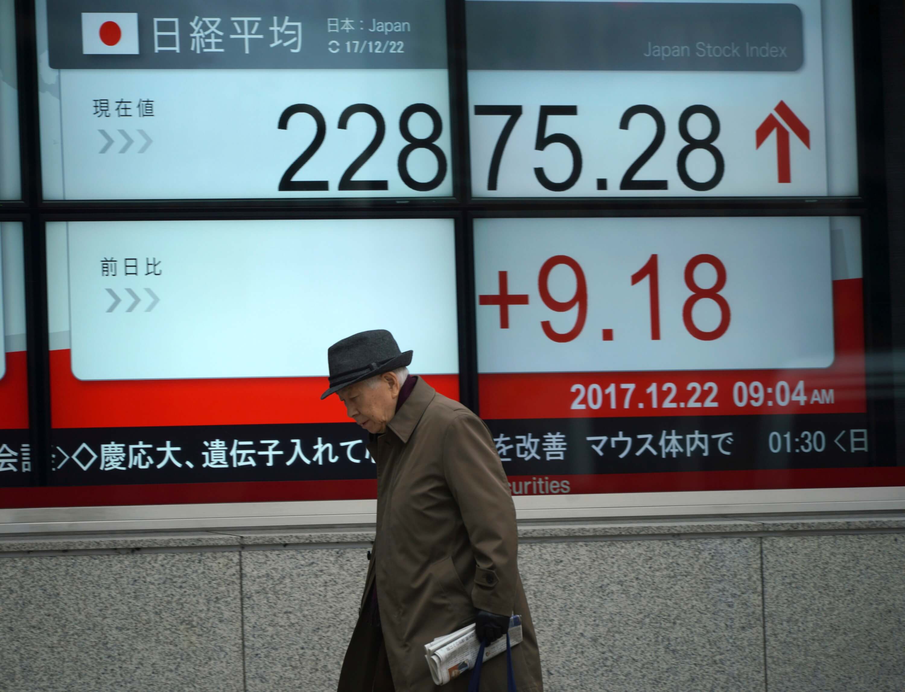 Bolsa de Tokio cierra en alza ante la debilidad del yen