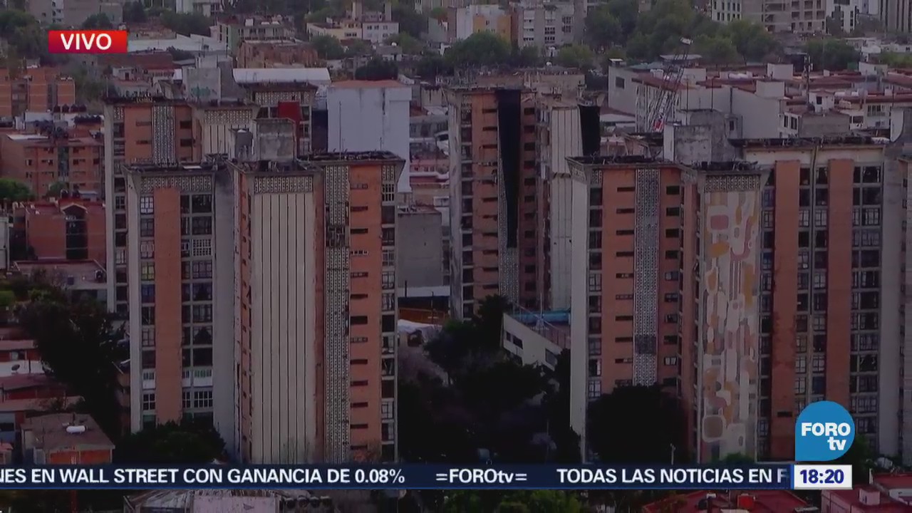 Caen Escombros Edificios Unidad Morelos Por Sismo 7.2 Grados
