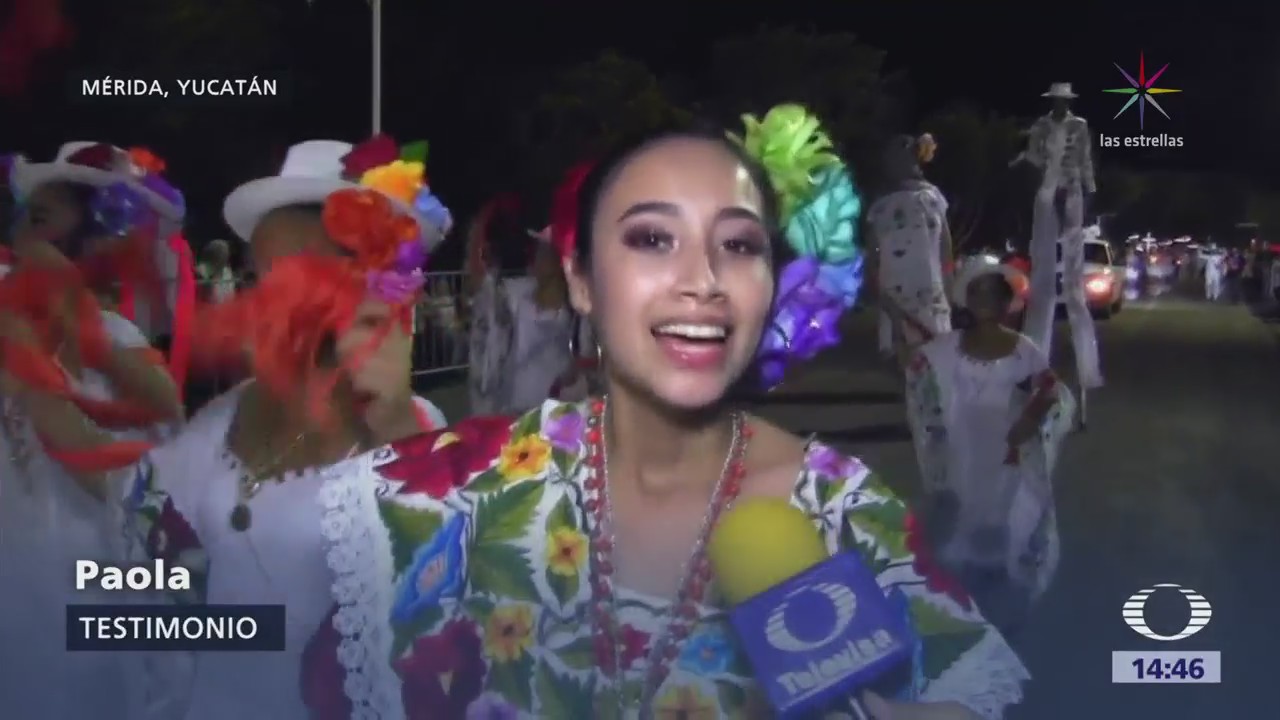 Carnaval Mérida Muestra Trajes Tradicionales