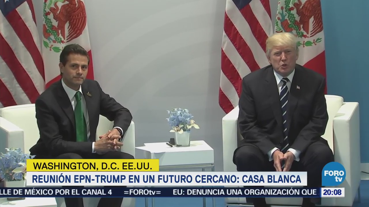 Casa Blanca confirma que busca reunión Trump-Peña Nieto