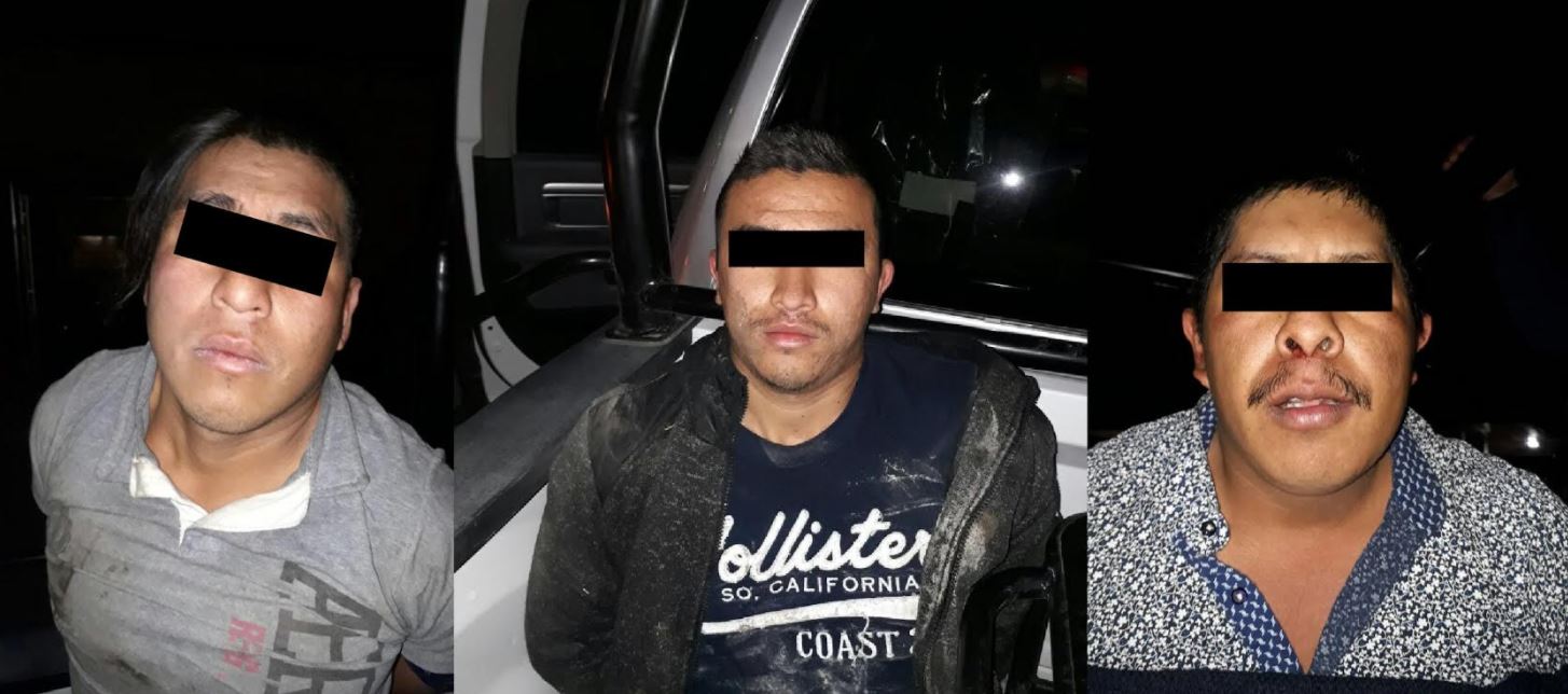 Detienen a tres presuntos integrantes de ‘La Línea’ en Chihuahua