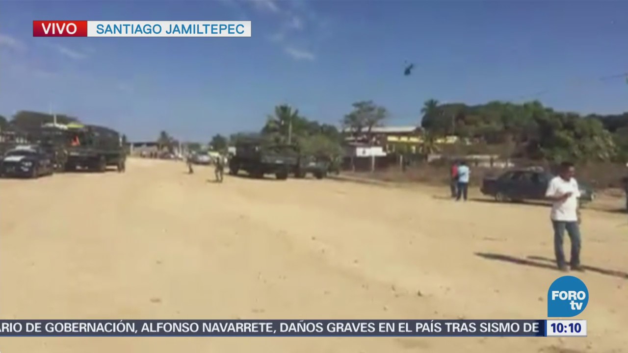 Consternación Santiago Jamiltepec Fallecidos Tras Desplome Helicóptero Militar
