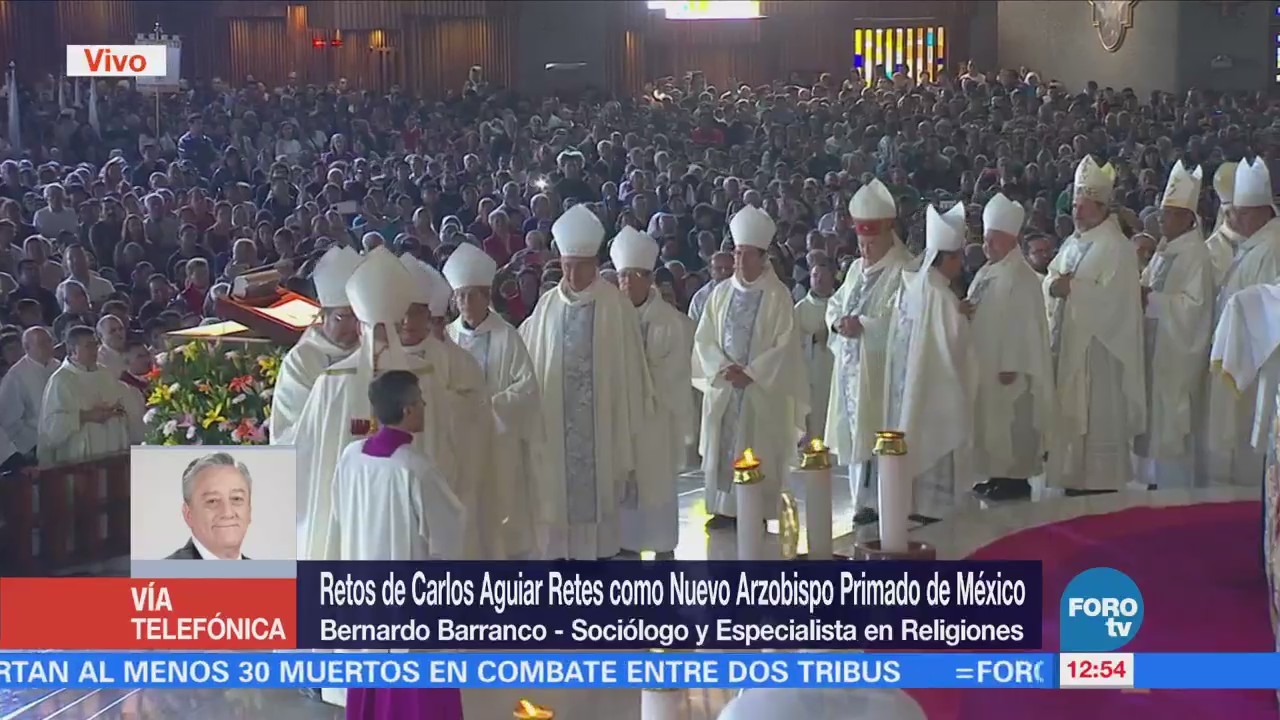 Cuáles son los retos de Carlos Aguiar como arzobispo primado de México