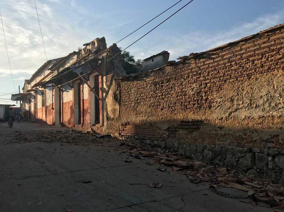Pinotepa Nacional, epicentro de los recientes sismos, permanece paralizado