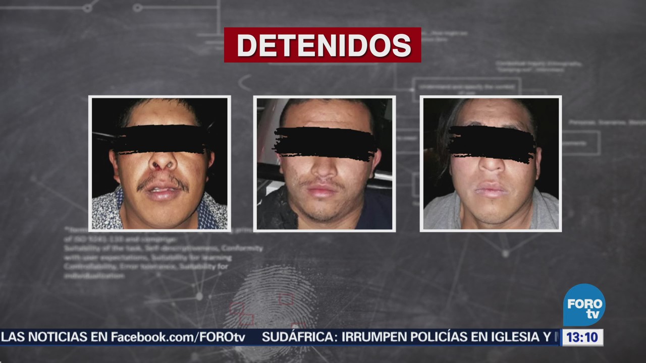 Detienen a tres presuntos integrantes de “La Línea” en Chihuahua