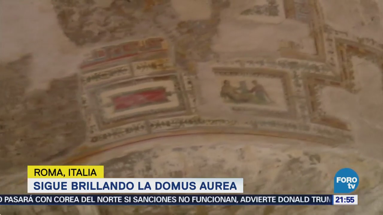 Domus Aurea, único palacio imperial de la antigua RomaDomus Aurea, único palacio imperial de la antigua Roma