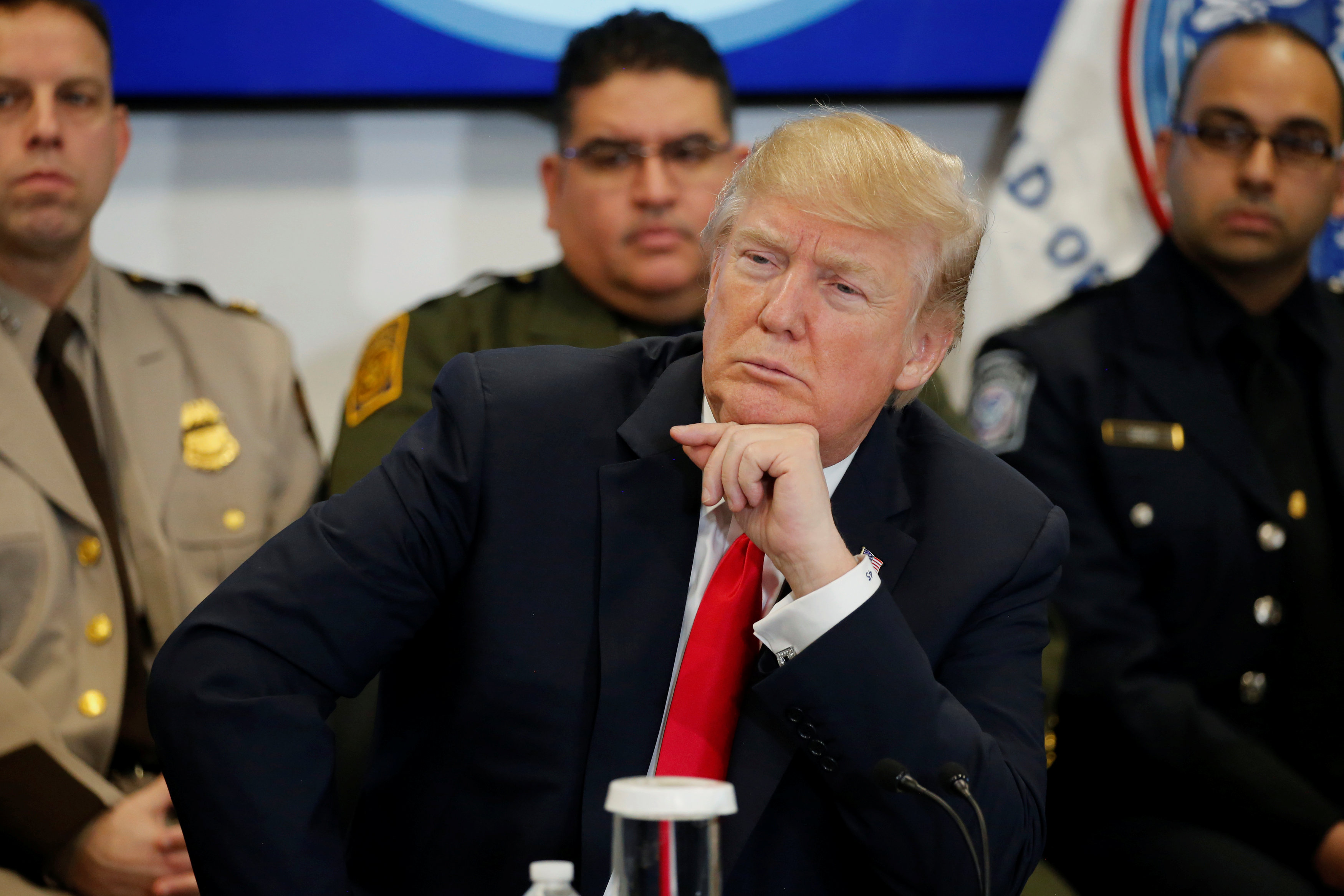 Trump quiere muro real no pequeño frontera México
